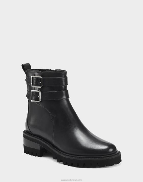 enkellaars zwart leer Aerosoles 0V0030 vrouwen