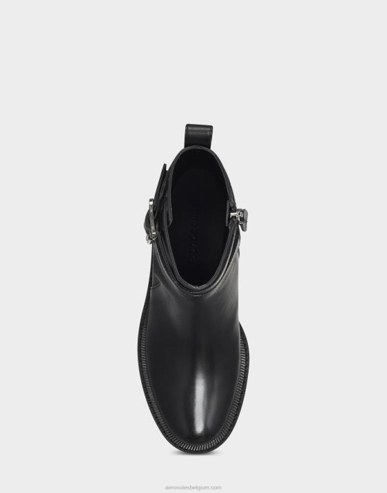 enkellaars zwart leer Aerosoles 0V0030 vrouwen