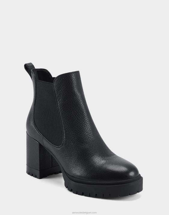 enkellaars zwart leer Aerosoles 0V0040 vrouwen