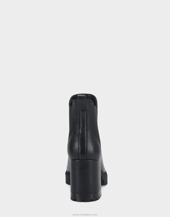 enkellaars zwart leer Aerosoles 0V0040 vrouwen