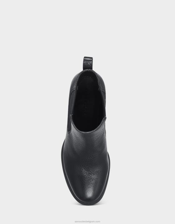 enkellaars zwart leer Aerosoles 0V0040 vrouwen