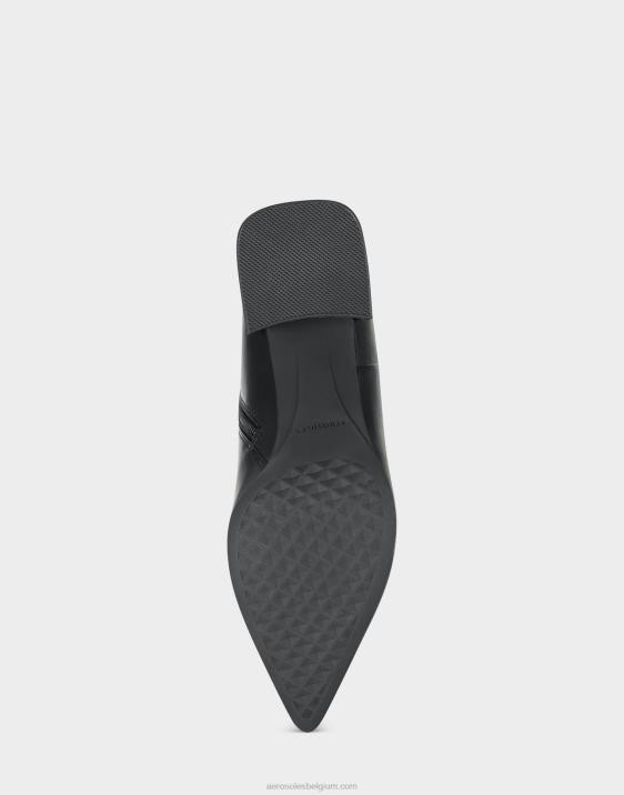 enkellaars zwart leer Aerosoles 0V0050 vrouwen