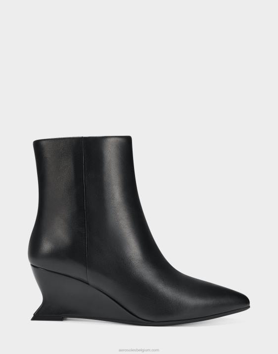 enkellaars zwart leer Aerosoles 0V0052 vrouwen