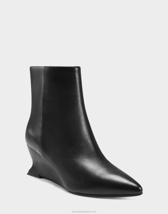 enkellaars zwart leer Aerosoles 0V0052 vrouwen