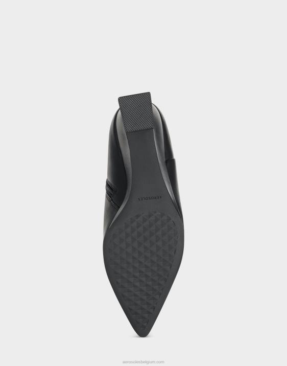 enkellaars zwart leer Aerosoles 0V0052 vrouwen