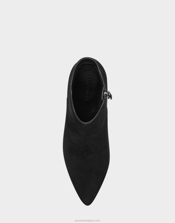 enkellaars zwart suède Aerosoles 0V00107 vrouwen