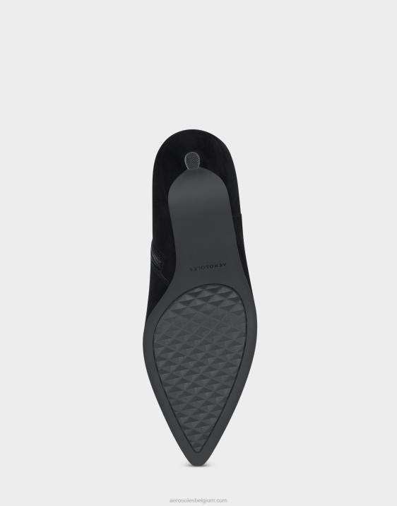enkellaars zwart suède Aerosoles 0V00107 vrouwen