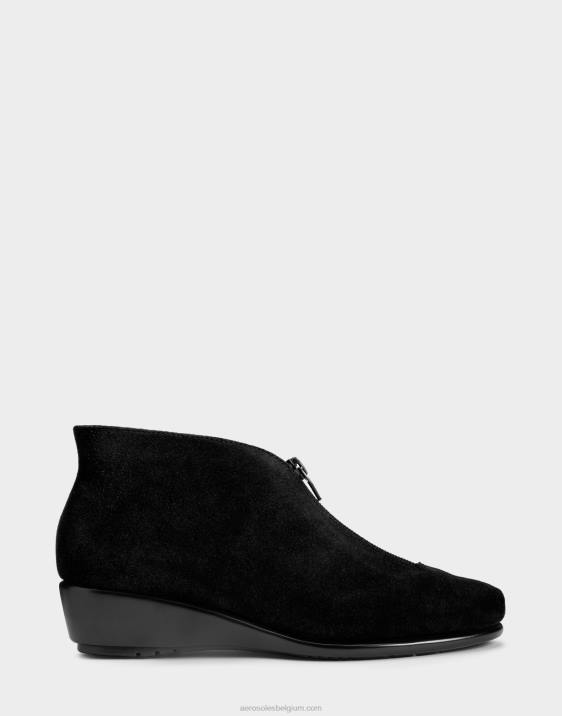 enkellaars zwart suède Aerosoles 0V00113 vrouwen