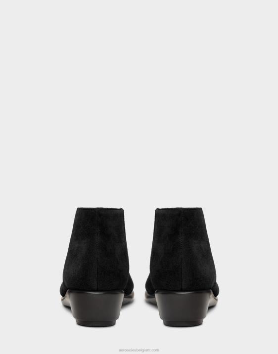 enkellaars zwart suède Aerosoles 0V00113 vrouwen