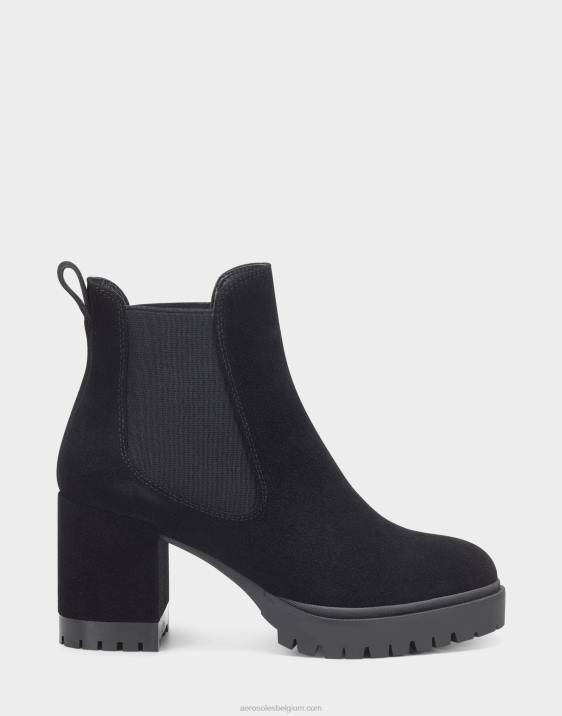 enkellaars zwart suède Aerosoles 0V0024 vrouwen