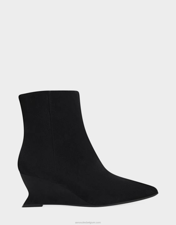 enkellaars zwart suède Aerosoles 0V0051 vrouwen