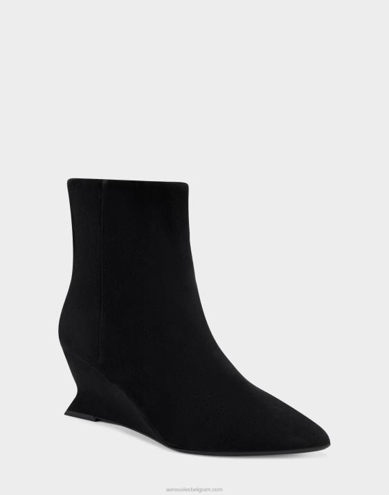 enkellaars zwart suède Aerosoles 0V0051 vrouwen