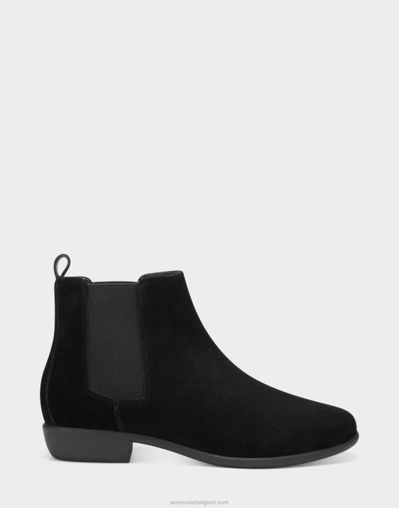 enkellaars zwart suède Aerosoles 0V0055 vrouwen