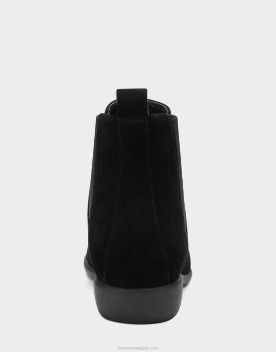 enkellaars zwart suède Aerosoles 0V0055 vrouwen