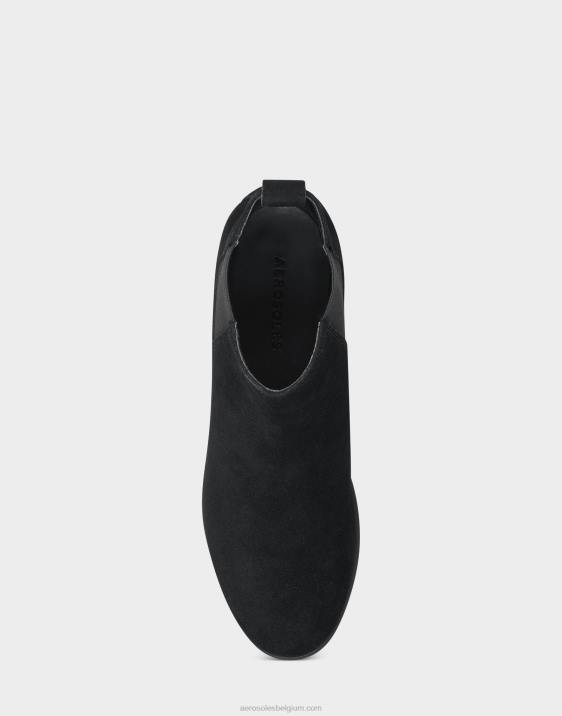 enkellaars zwart suède Aerosoles 0V0055 vrouwen
