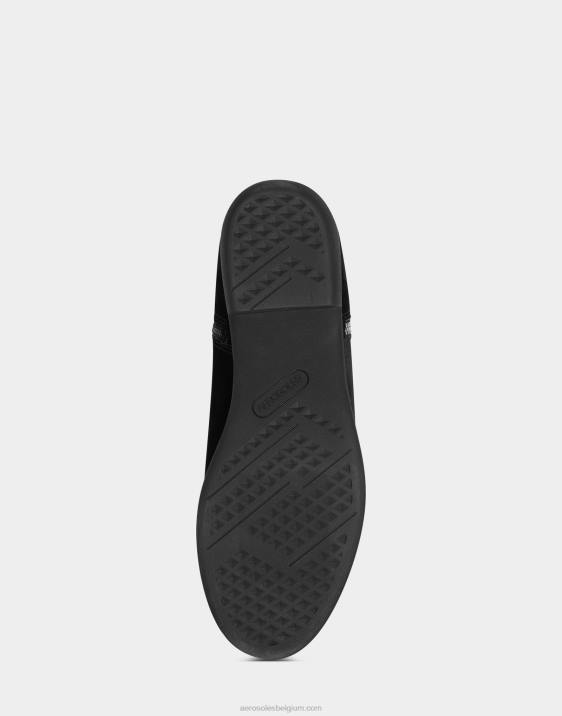enkellaars zwart suède Aerosoles 0V0073 vrouwen