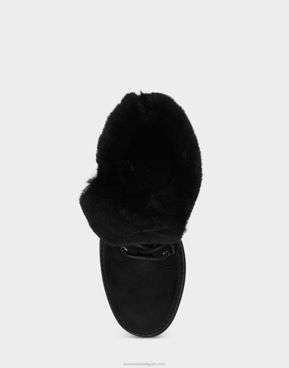 enkellaars zwart suède Aerosoles 0V0094 vrouwen