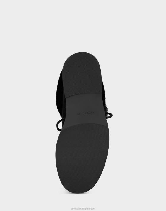 enkellaars zwart suède Aerosoles 0V0094 vrouwen