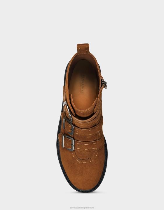 enkellaarsje bruin imitatiesuède Aerosoles 0V0077 vrouwen