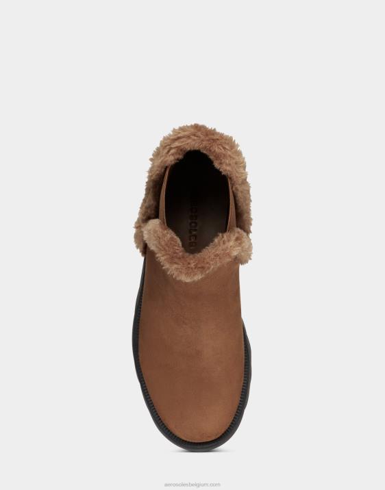 enkellaarsje bruin imitatiesuède Aerosoles 0V009 vrouwen