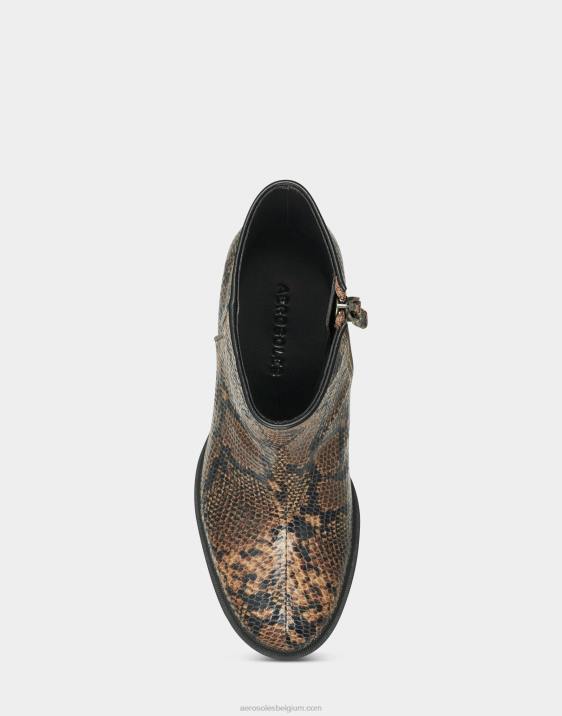 enkellaarsje bruine snake Aerosoles 0V001 vrouwen