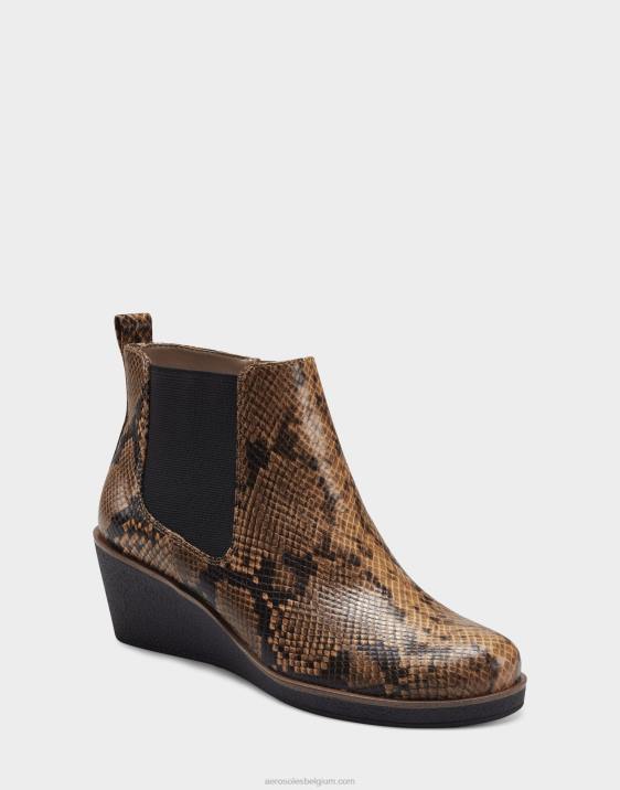 enkellaarsje bruine snake Aerosoles 0V0057 vrouwen