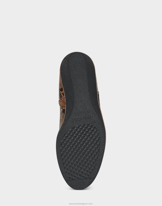 enkellaarsje bruine snake Aerosoles 0V0057 vrouwen