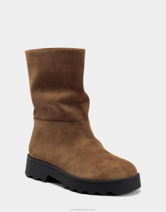 halfhoge laars bruin suède Aerosoles 0V004 vrouwen