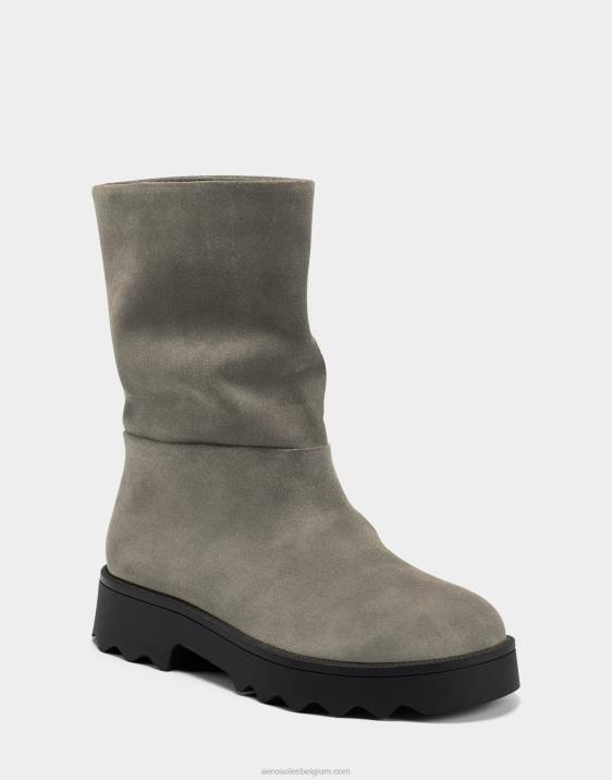 halfhoge laars grijs suède Aerosoles 0V006 vrouwen