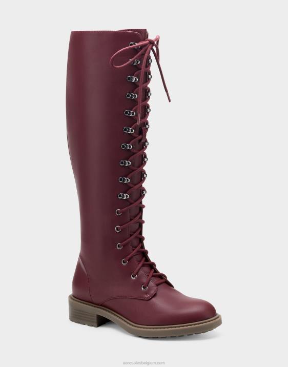 hoge laars bordeaux Aerosoles 0V0019 vrouwen