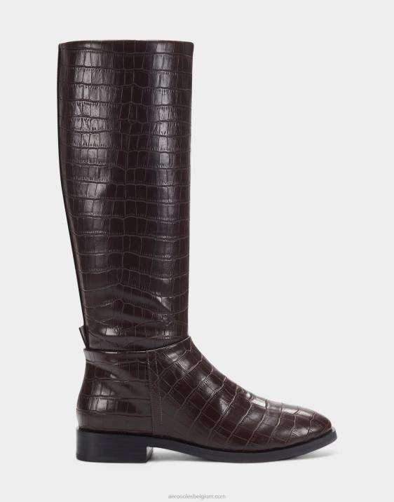 hoge laars bruin croco Aerosoles 0V00124 vrouwen