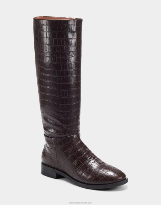 hoge laars bruin croco Aerosoles 0V00124 vrouwen