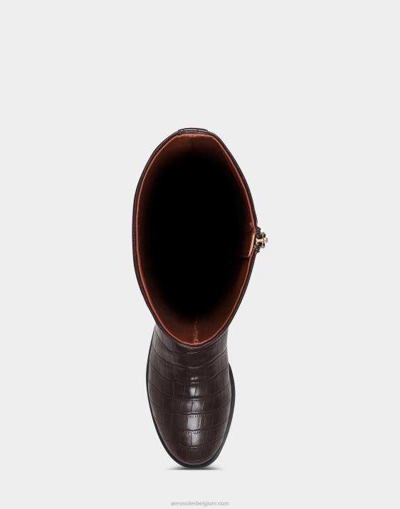 hoge laars bruin croco Aerosoles 0V00124 vrouwen