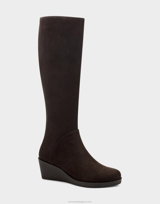 hoge laars bruin kunstsuède Aerosoles 0V00119 vrouwen