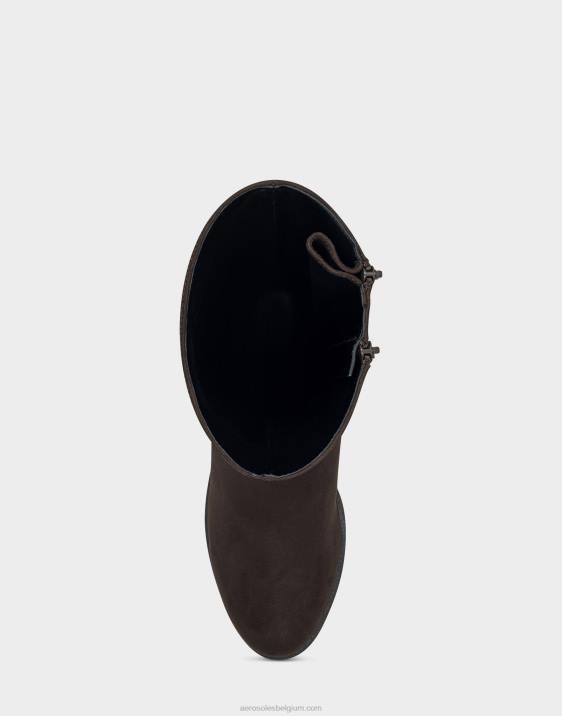hoge laars bruin kunstsuède Aerosoles 0V00119 vrouwen