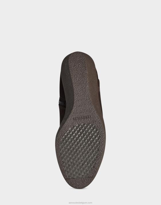 hoge laars bruin kunstsuède Aerosoles 0V00119 vrouwen