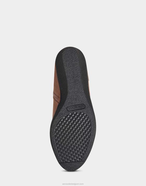 hoge laars cognac imitatiesuède Aerosoles 0V00128 vrouwen