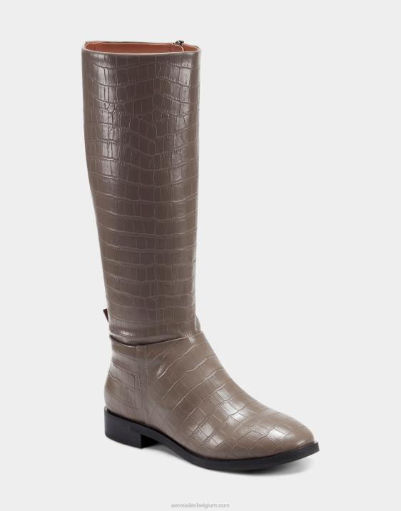 hoge laars grijs croco Aerosoles 0V00125 vrouwen