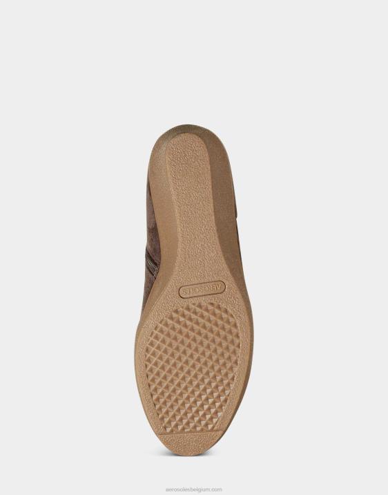 hoge laars taupe faux suède Aerosoles 0V00132 vrouwen