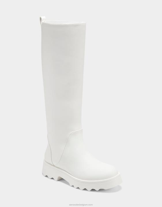 hoge laars wit Aerosoles 0V0014 vrouwen