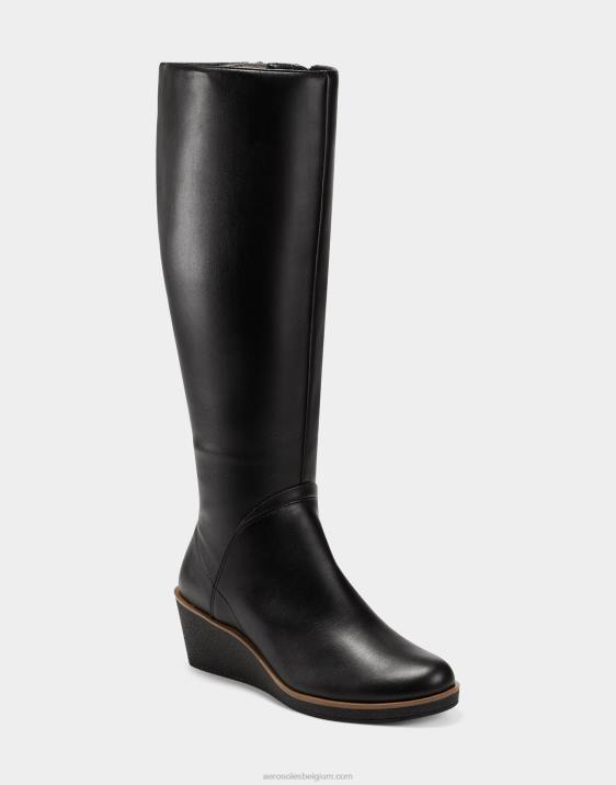 hoge laars zwart Aerosoles 0V00135 vrouwen