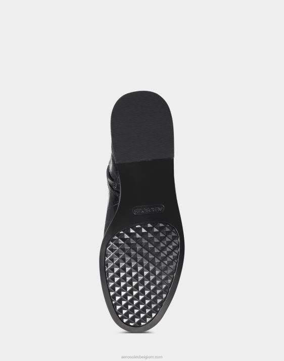 hoge laars zwart croco Aerosoles 0V00123 vrouwen