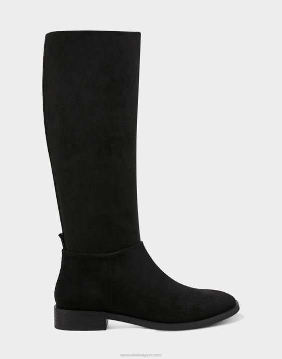 hoge laars zwart kunstsuède Aerosoles 0V00116 vrouwen
