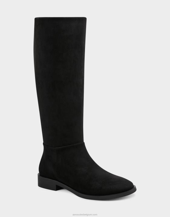 hoge laars zwart kunstsuède Aerosoles 0V00116 vrouwen