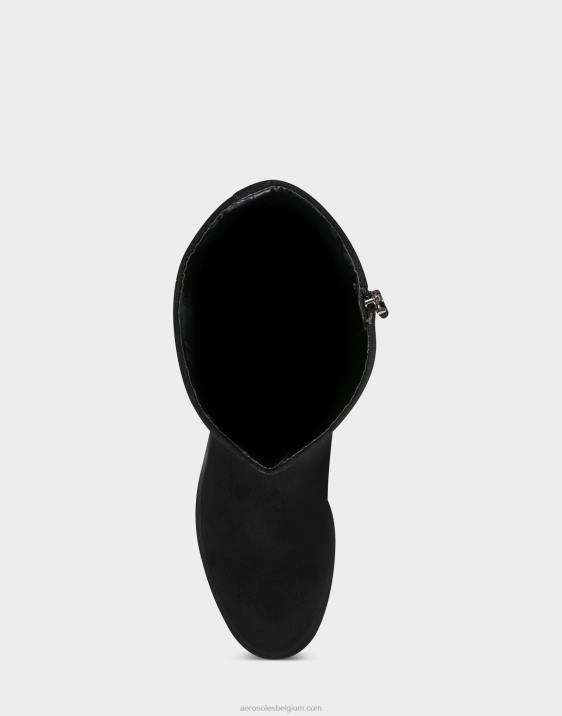 hoge laars zwart kunstsuède Aerosoles 0V00116 vrouwen