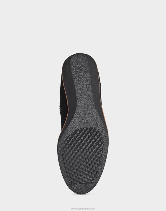hoge laars zwart kunstsuède Aerosoles 0V00120 vrouwen