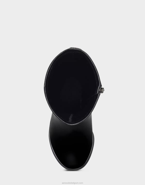 hoge laars zwart lak Aerosoles 0V00136 vrouwen