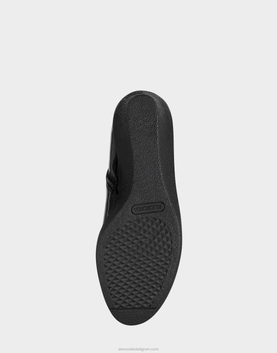 hoge laars zwart lak Aerosoles 0V00136 vrouwen