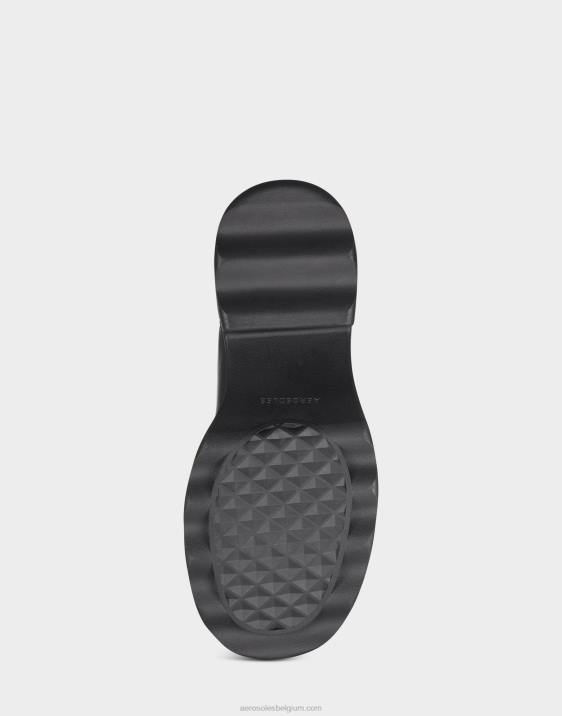 hoge laars zwart leer Aerosoles 0V0035 vrouwen