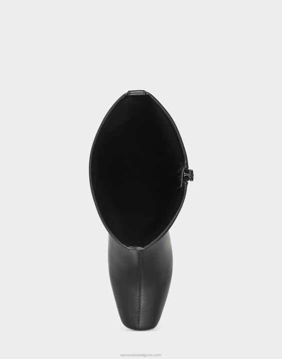 hoge laars zwarte stretch Aerosoles 0V00140 vrouwen